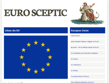 Tablet Screenshot of euro-sceptic.org